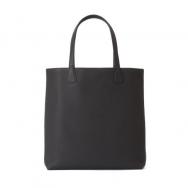 Versatile Verticale Double Face Tote Ver. Leather / Canvas