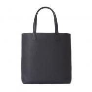 Versatile Verticale Double Face Tote Ver. Leather / Canvas