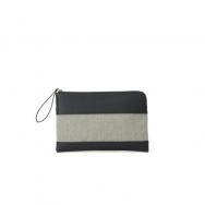 Arbitrio Medium Clutch Top Zip Odessa / Canvas