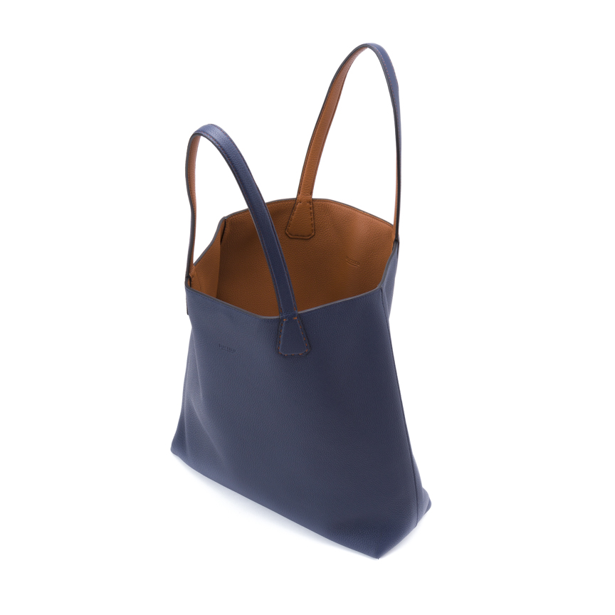 Versatile Verticale Double Face Tote Ver. Leather / Leather